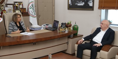 Milletvekili Özkoç'tan Baro Başkanı Yıldız'a ziyaret