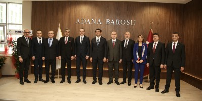 Adana Barosu Avukatlar Salonu açıldı
