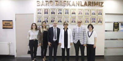 SAÜ Hukuk Fakültesi'nden Baro Başkanı Yıldız'a ziyaret