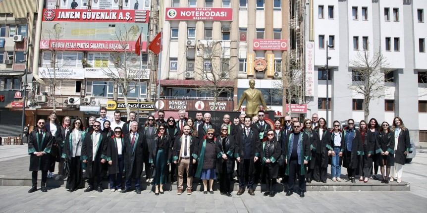 Avukatlar Günü nedeniyle Çelen Sunma Töreni yapıldı