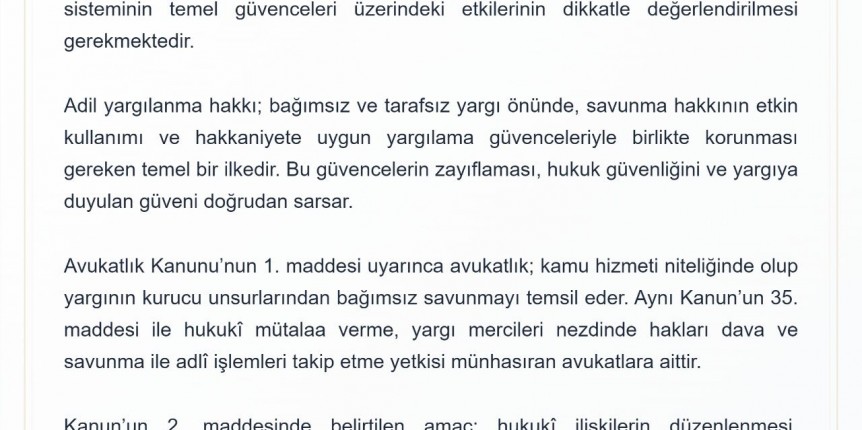 Savunma hakkı yapay zekaya devredilemez!