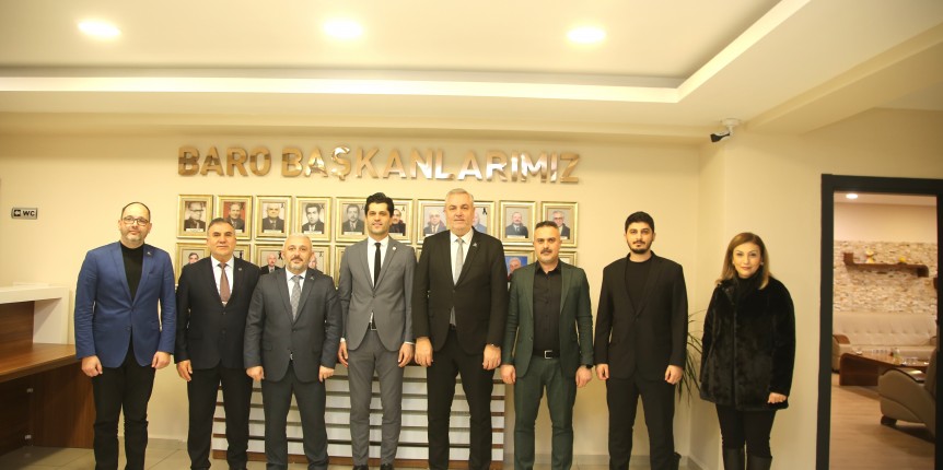 Yeniden Refah Partisi İl Başkanlığı'ndan Baro Başkanı Av. Musa Adıyaman'a ziyaret.