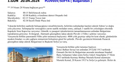 ATATÜRK'ÜN İZİNDE BALKANLAR 