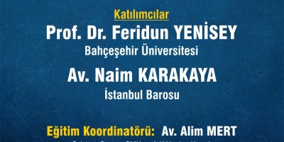 CMK EĞİTİM SEMİNERLERİ: CMK UYGULAMALARI VE GÜNCEL KURUMLAR