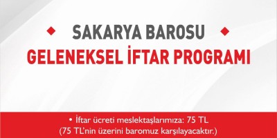GELENEKSEL İFTAR PROGRAMI