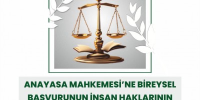 Anayasa Mahkemesi’ne Bireysel Başvurunun İnsan Haklarının Korunmasındaki Rolü konulu söyleşi