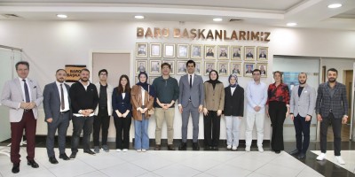  Baro Başkanı Adıyaman'a ziyaretler