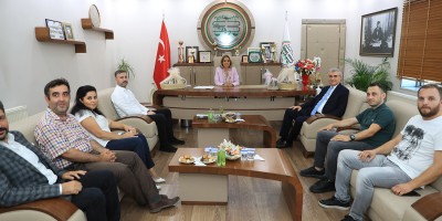 Başkan Yüce’den Baro Başkanı Yıldız’a tebrik ziyareti