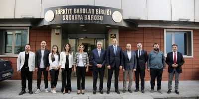 Yüce'den Sakarya Barosu'na hayırlı olsun ziyareti