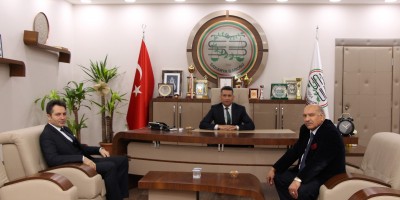 Kaymakam’dan Başkan Burak’a ziyaret