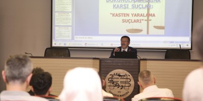 Yargıtay Üyesi Atalay Baro'da CMK eğitimi kapsamında bilgiler verdi