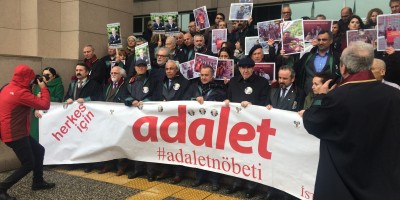 BARO BAŞKANIMIZ AV. ZAFER KAZAN ADALET NÖBETİNİN 51. HAFTASINDA KONUŞTU