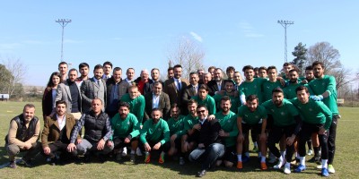 Başkan Burak: Göz bebeğimiz Sakaryaspor’un her zaman yanındayız!