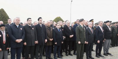 18 Mart Çanakkale Zaferi ve Şehitleri Anma Günü Çelenk Sunma Töreni