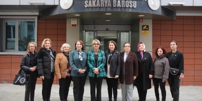 CHP Büyükşehir Belediye Başkan Adayı Çeroğlu'ndan Baro Başkanı Yıldız'a ziyaret