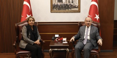 Baro Başkanı Yıldız Vali Karadeniz ile görüştü