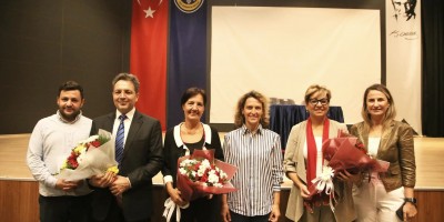 Baro Başkanı Yıldız TED Koleji öğrencileriyle buluştu