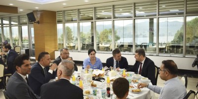 HSK kararnamesiyle görev yeri değişen hakim ve savcılar için veda programı düzenlendi