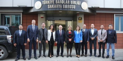 Vali Karadeniz'den Sakarya Barosu'na iade-i ziyaret