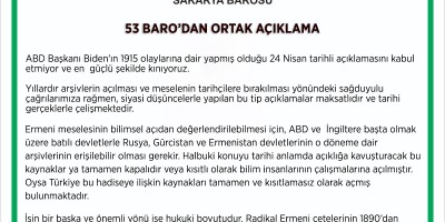 Barolar Biden’ın ‘soykırım’ açıklamasına tepki gösterdi