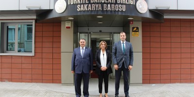 Başsavcı Yılmaz'dan Baro Başkanı Yıldız'a iade-i ziyaret 