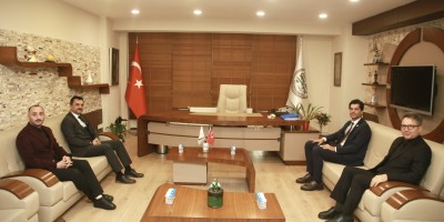 Adalet Komisyonu Başkanı Yıldırım'dan Baro Başkanı Adıyaman'a iade-i ziyaret
