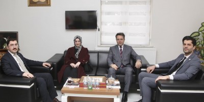 Başkan Adıyaman'dan Hendek Başsavcısı Yenilmez'e ziyaret