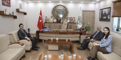 Kaymakam Candan'dan Baro Başkanı Adıyaman'a ziyaret