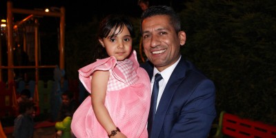 Başkan Burak mülteci ailelerle iftarda bir araya geldi