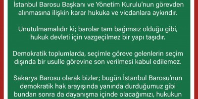 Hukukun üstünlüğü uğruna var gücümüzle mücadele edeceğiz