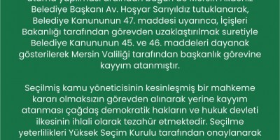 KAYYIM UYGULAMASI HUKUK VE DEMOKRASİ İHLALİDİR
