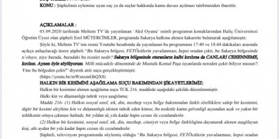 Baro Başkanı Burak Mütercimler hakkında suç duyurusunda bulundu