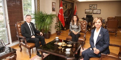 Yıldız'dan Emniyet Müdürü Doğuş'a hayırlı olsun ziyareti