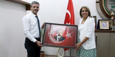 Türk Büro-Sen ve Adalet-Sen'den baroya ziyaret