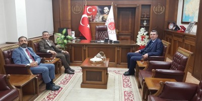 Başkan Burak'tan Erzurum ziyareti