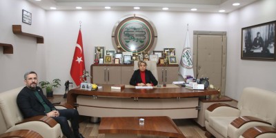 SATSO Meclis Başkanı Ercan'dan Baro Başkanı Yıldız'a ziyaret
